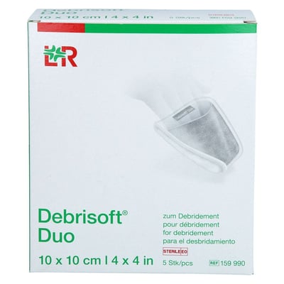 DEBRISOFT Duo Wundbettvorbereitung 10x10 cm Produktbild 1