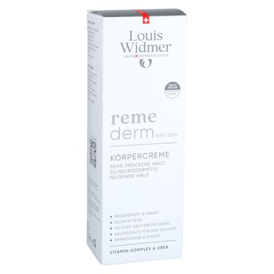 WIDMER Remederm dry Skin Körpercreme
