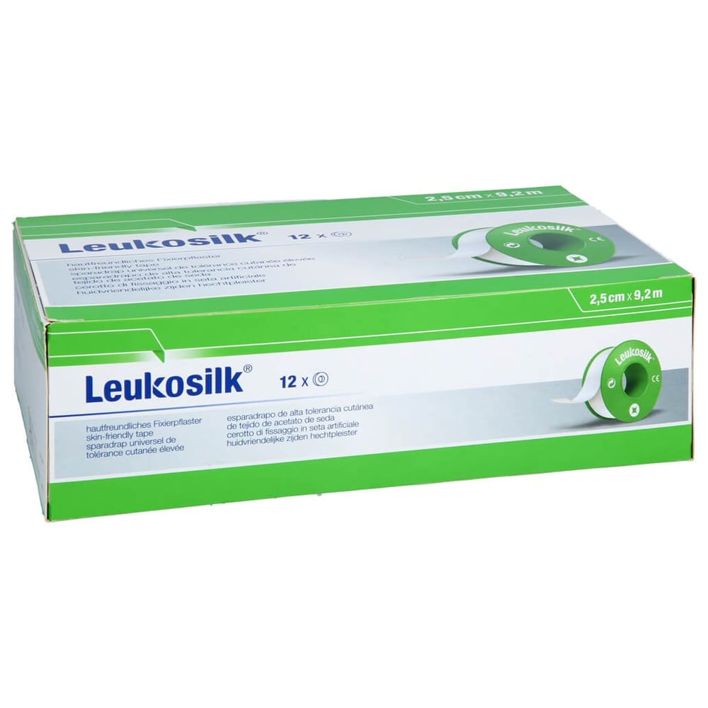 Leukosilk 2,5 cmx9,2 m