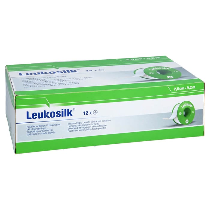 Leukosilk 2,5 cmx9,2 m