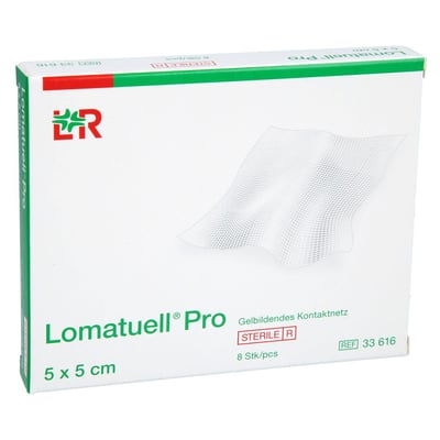 Lomatuell Pro 5x5 cm steril Crosp Medical