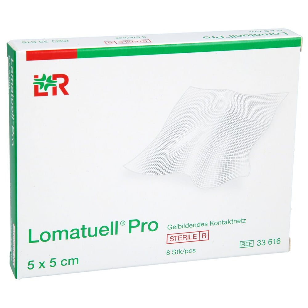 Lomatuell Pro 5x5 cm steril