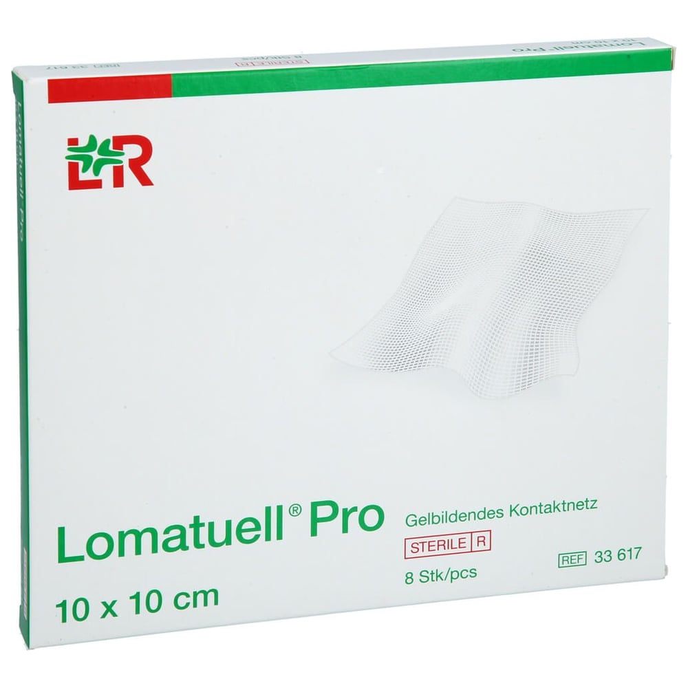 Lomatuell Pro 10x10 cm steril