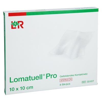 Lomatuell Pro 10x10 cm steril
