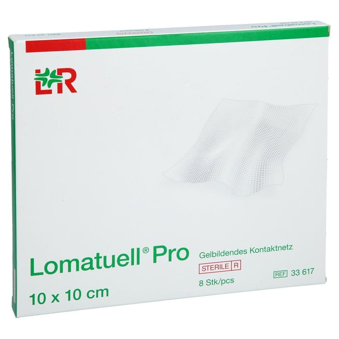 Lomatuell Pro 10x10 cm steril
