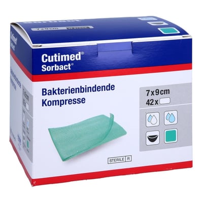 Cutimed Sorb Kompr 7x9 cm Produktbild 1