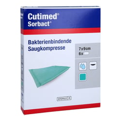 CUTIMED Sorbact Saugkompressen 7x9 cm