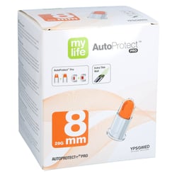 Mylife AutoProtect Pro Sich.-Pen-Nadeln 8 mm 29 G + Prisoma
