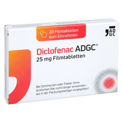 Diclofenac ADGC 25 mg