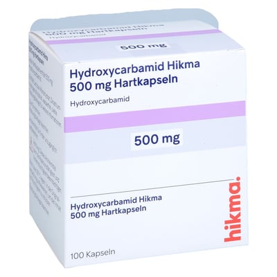 Hydroxycarbamid Hikma 500 mg