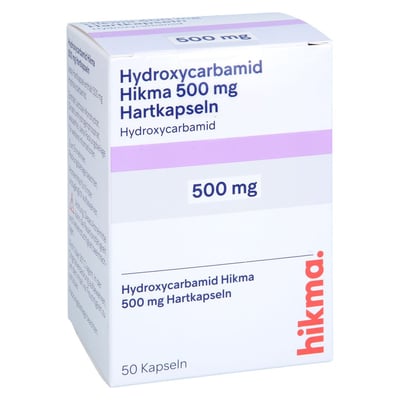 Hydroxycarbamid Hikma 500 mg