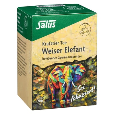 Krafttier Tee Wei Elef Bio