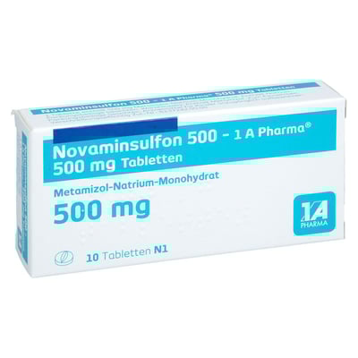 Novaminsulfon 500-1A Pharma