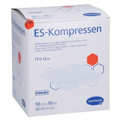 ES-Kompressen steril 10x10 cm 12fach Großpackung