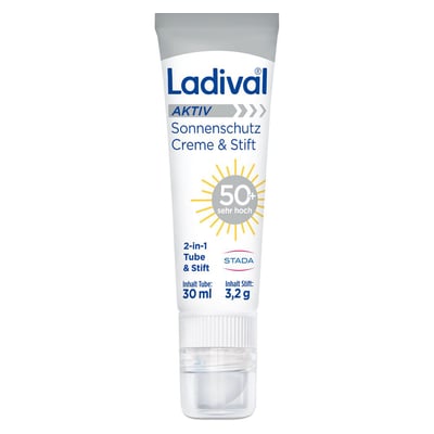 LADIVAL Aktiv Sonnenschutz Creme & Stift LSF 50+