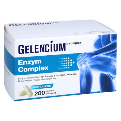 Gelencium Enzym Complex hochdos.m.Bromelain Kaps.