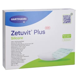 ZETUVIT Plus Silicone steril 20x25 cm