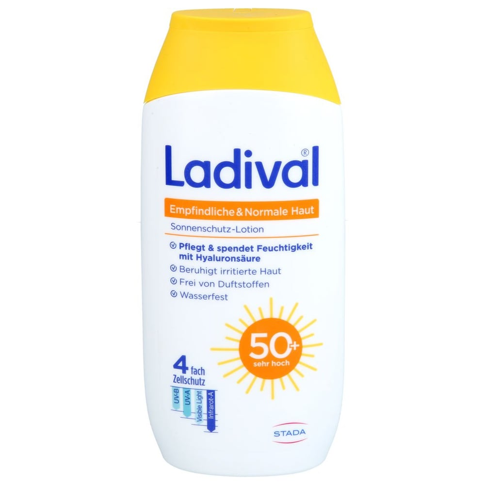 LADIVAL empfindliche & normale Haut Lotion LSF 50+