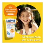 LADIVAL empfindliche Kinderhaut Creme LSF 50+
