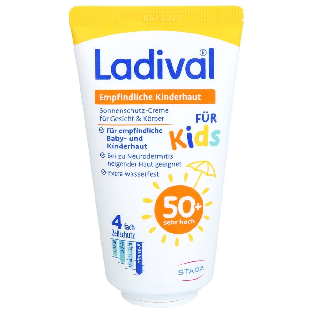 LADIVAL empfindliche Kinderhaut Creme LSF 50+