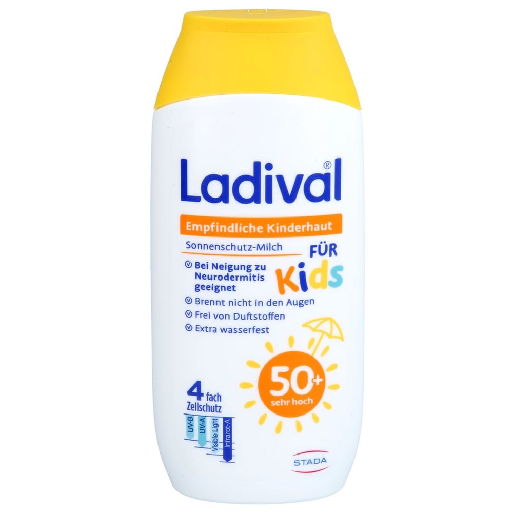 LADIVAL empfindliche Kinderhaut Milch LSF 50+