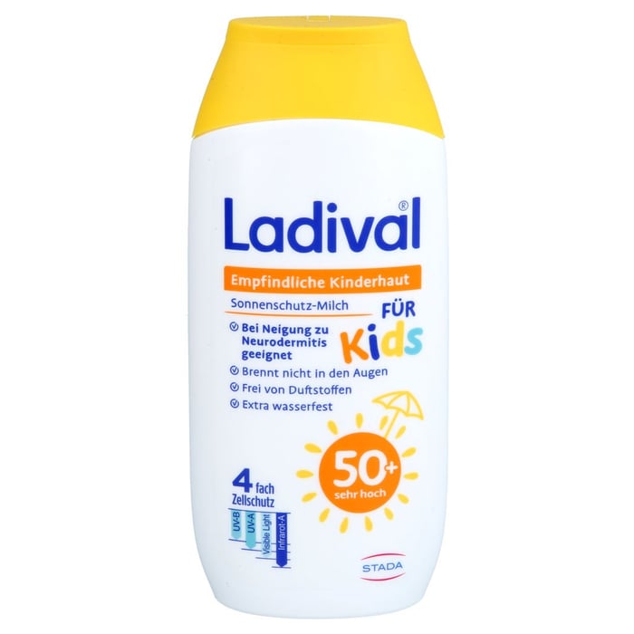 LADIVAL empfindliche Kinderhaut Milch LSF 50+