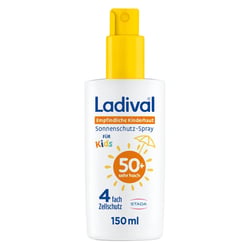 LADIVAL empfindliche Kinderhaut Spray LSF 50+