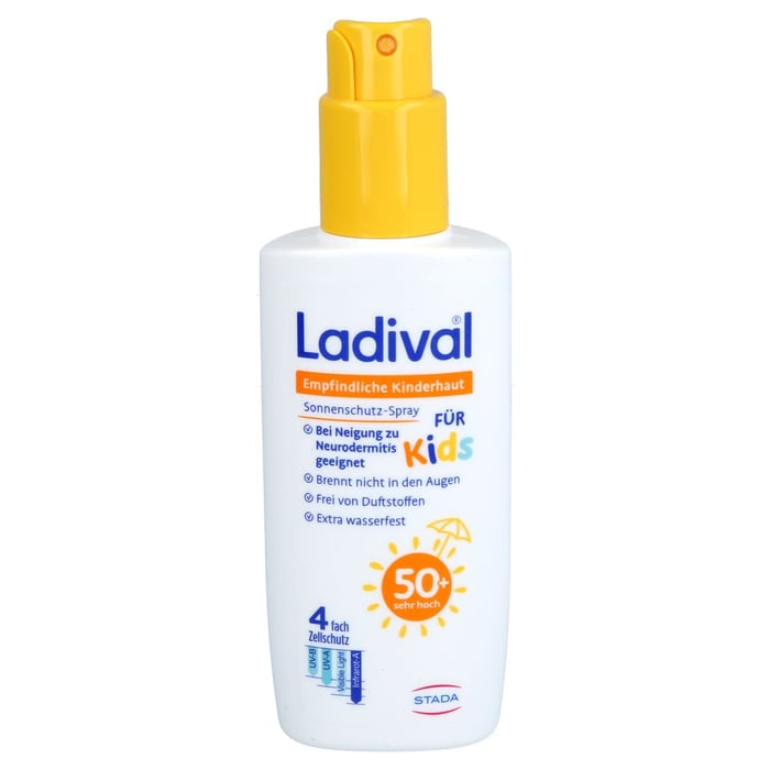 LADIVAL empfindliche Kinderhaut Spray LSF 50+