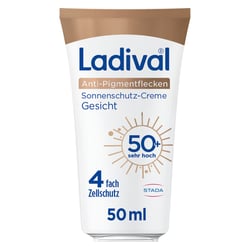 LADIVAL Anti-Pigmentflecken Creme Gesicht LSF 50+