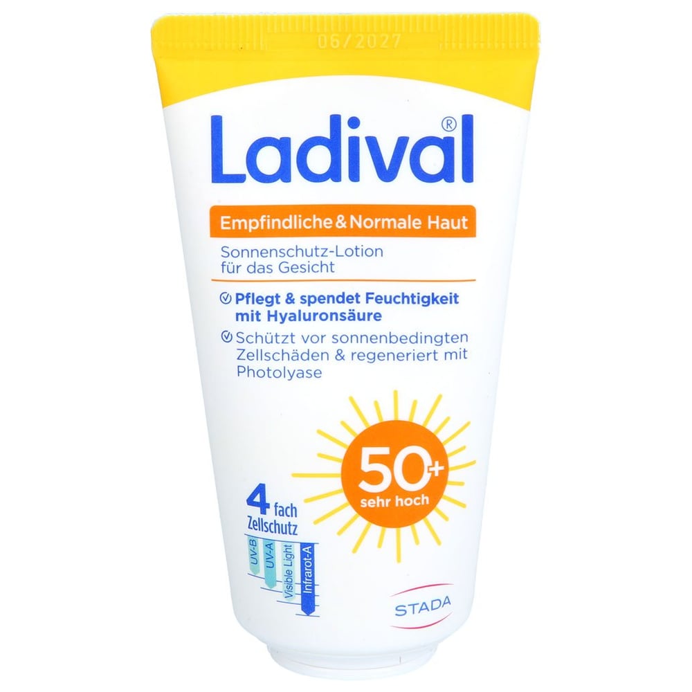 LADIVAL empfindliche Haut Lotion Gesicht LSF 50+