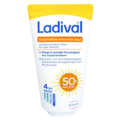 LADIVAL empfindliche Haut Lotion Gesicht LSF 50+