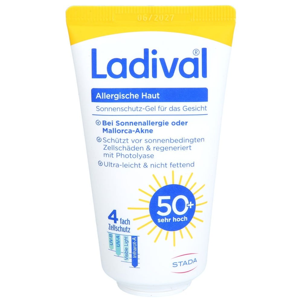LADIVAL allergische Haut Gel Gesicht LSF 50+