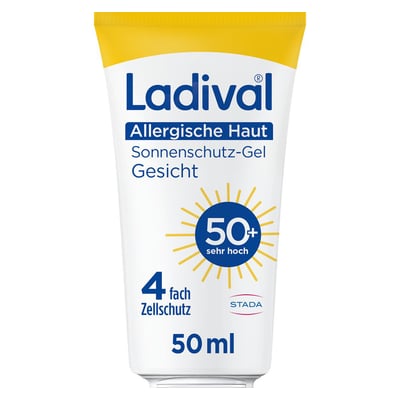 LADIVAL allergische Haut Gel Gesicht LSF 50+ Produktbild 1