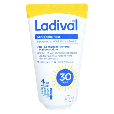LADIVAL allergische Haut Gel Gesicht LSF 30
