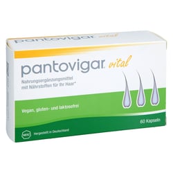 PANTOVIGAR vital Kapseln mit Nährstoffen für Haare