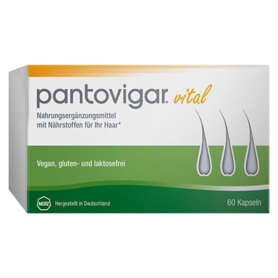 PANTOVIGAR vital Kapseln mit Nährstoffen für Haare