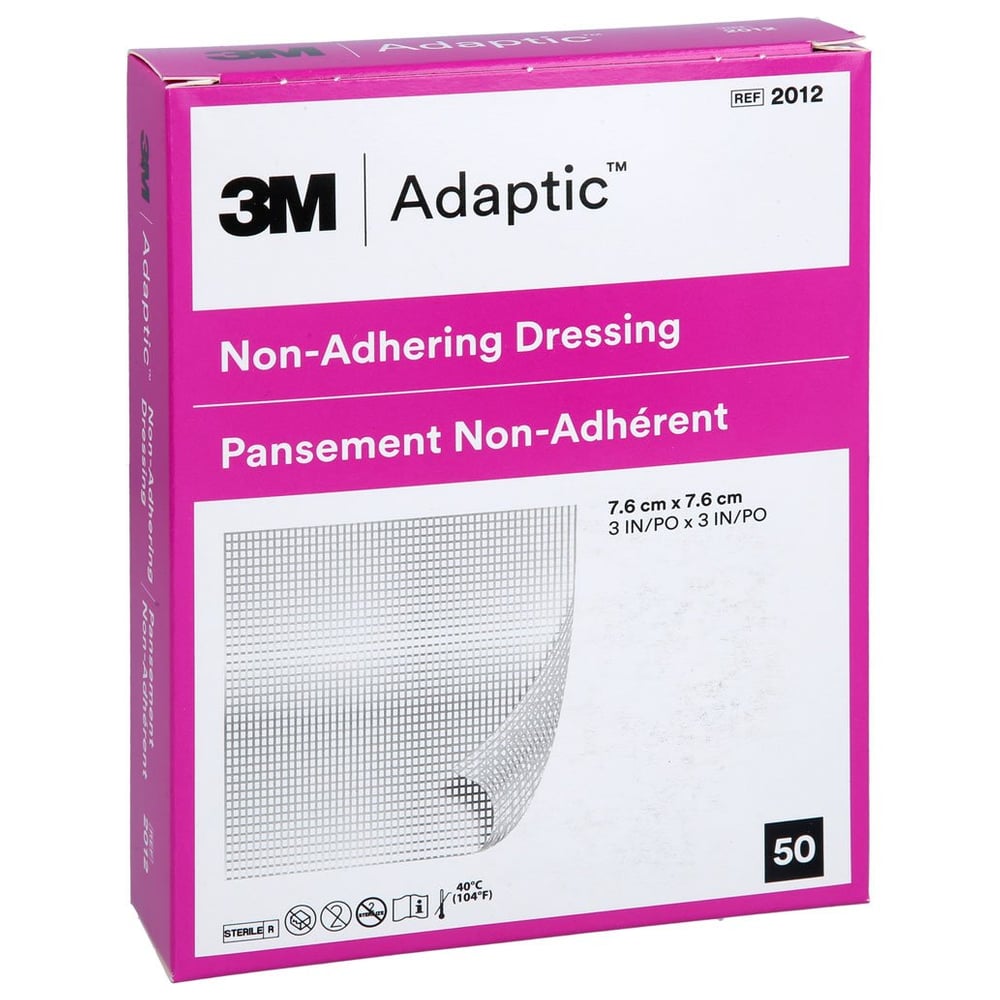 Adaptic 7,6x7,6 cm feuchte Wundauflage 3m 2012 Crosp Medical