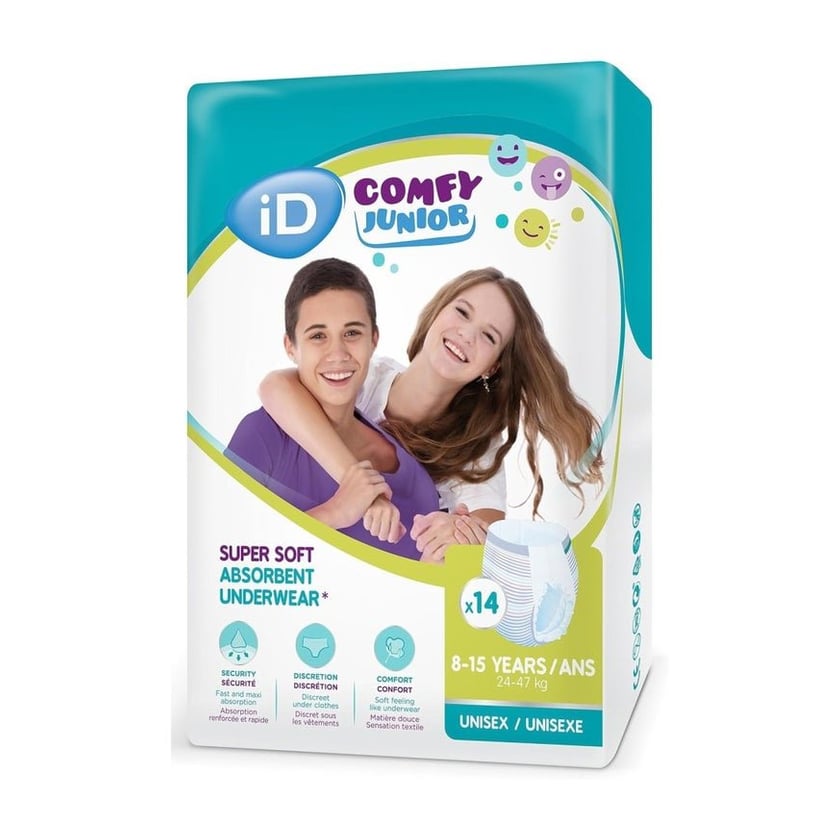 ID Comfy Junior Pants 5-15 Jahre 24-47 kg