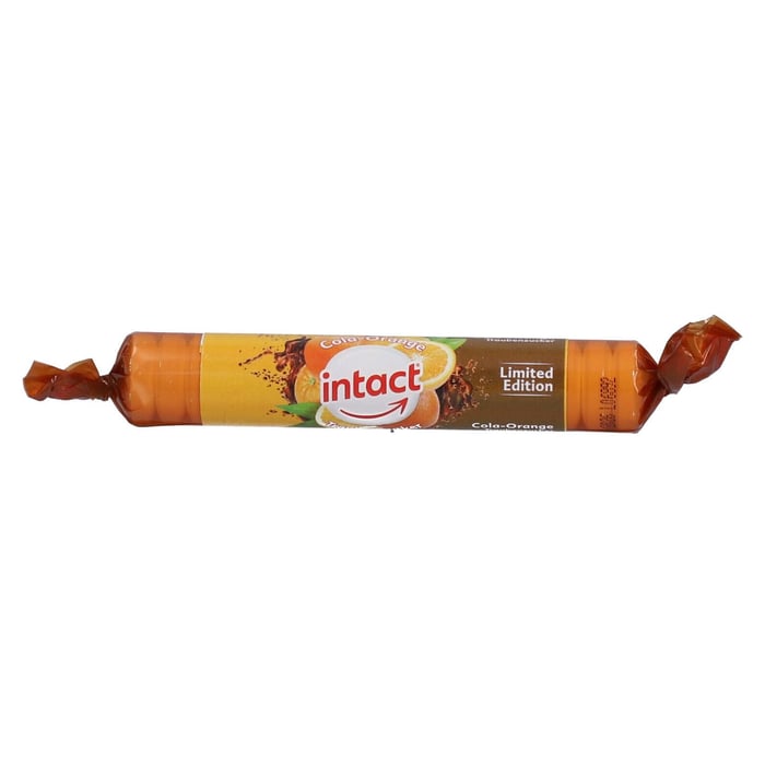 Intact Traubenzucker Rolle Cola-Orange