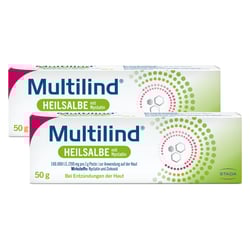 Multilind Heilsalbe mit Nystatin und Zinkoxid