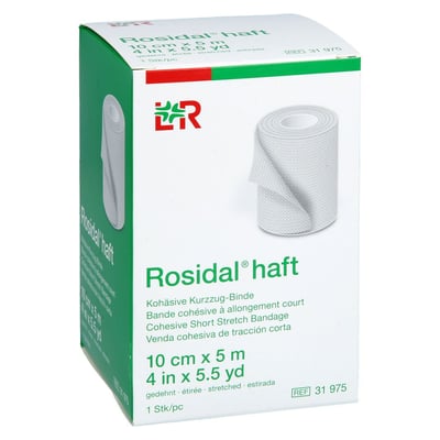 Rosidal haft Kompressionsbinde 10 cmx5 m