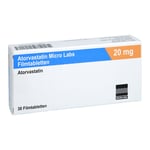 Atorvastatin Micro Labs 20 mg FT Produktbild 1