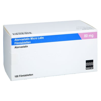 Atorvastatin Micro Labs 80 mg FT