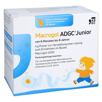 Macrogol ADGC Junior von 6 Monaten bis 8 Jahren