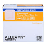 Allevyn Adhesive 7,5x7,5 cm haftende Wundauflage 1 0 1 Carefarm Produktbild 2