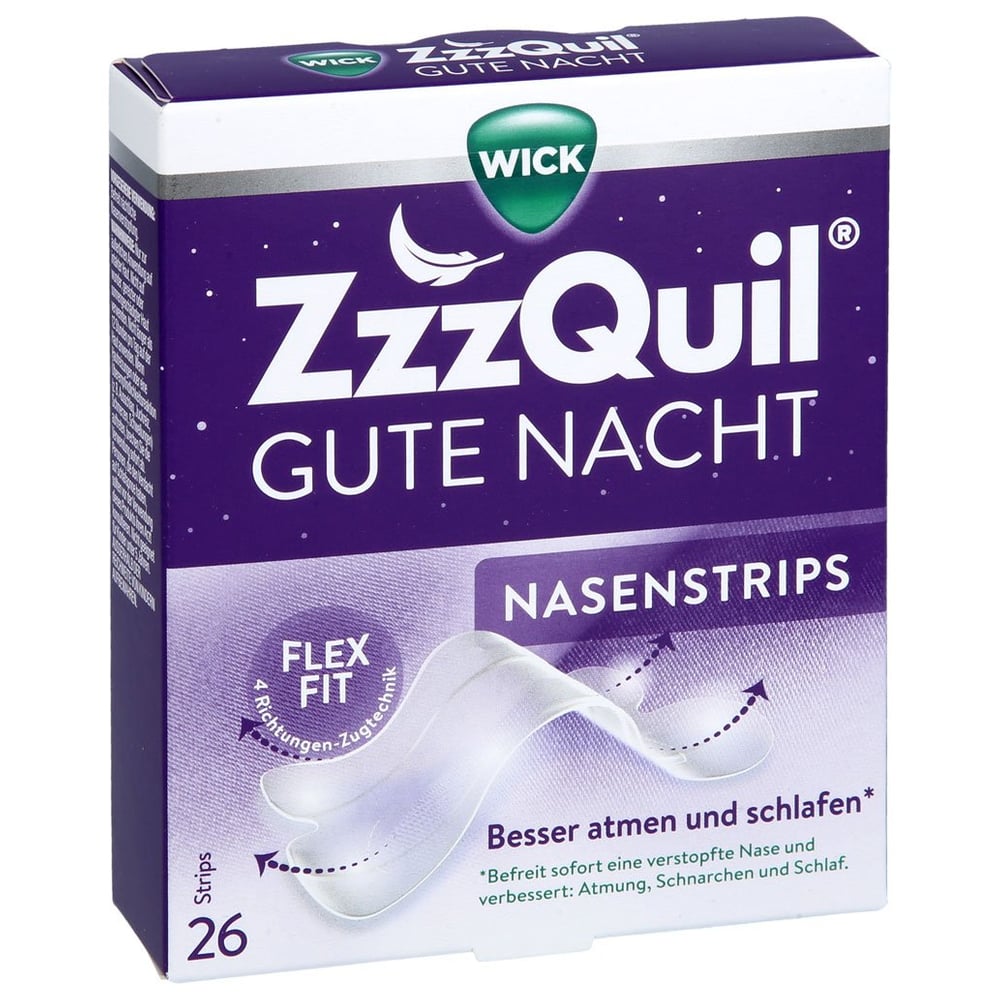 Wick Zzzquil Gu Na Nasenst