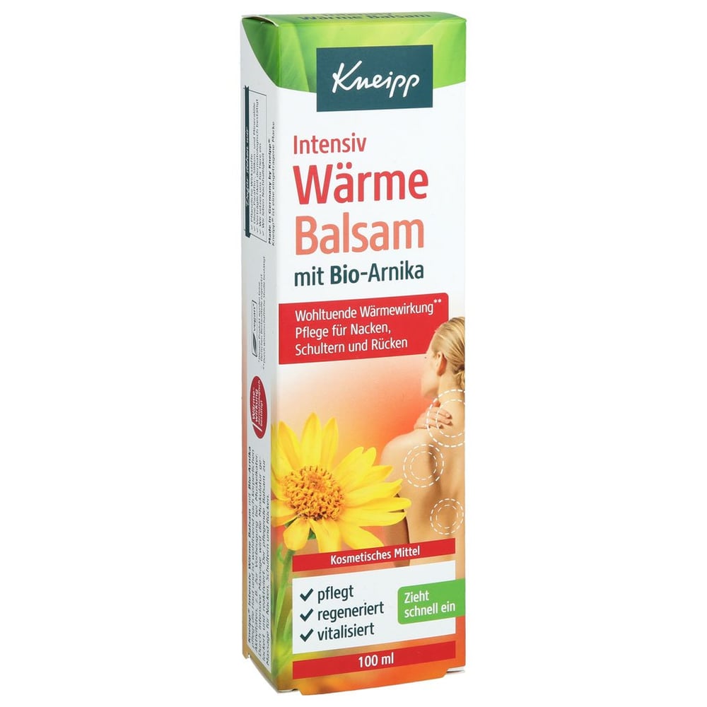 KNEIPP Intensiv Wärme Balsam mit Bio-Arnika