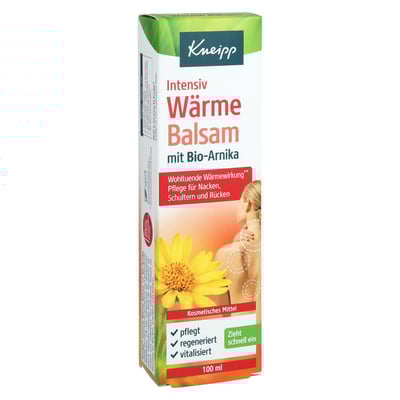 KNEIPP Intensiv Wärme Balsam mit Bio-Arnika
