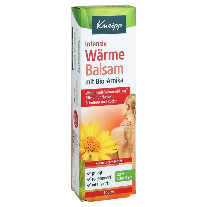 KNEIPP Intensiv Wärme Balsam mit Bio-Arnika