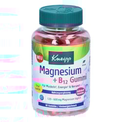 KNEIPP Magnesium+B12 Gummi Himbeer